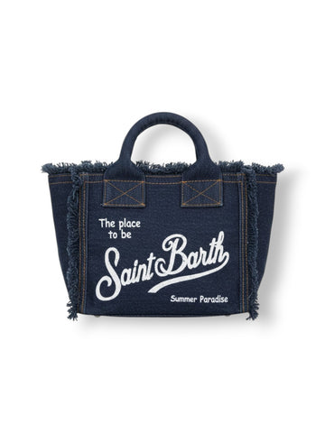Saint Barth Vanity Mini Mimetic 5421 - Borse Donna - Denim