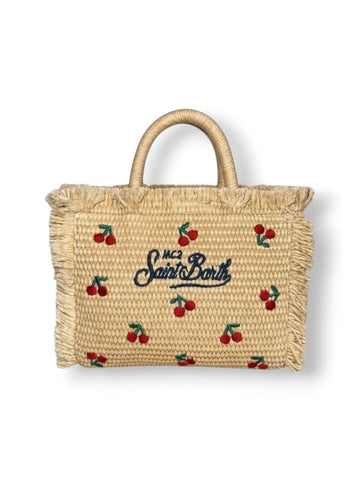 Saint Barth Vanity Mini Straw N Strass 18 Emb - Borse Donna - Rafia