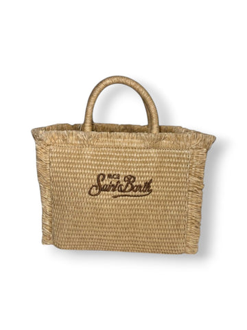 Saint Barth Vanity Mini Straw N Strass 18 Emb - Borsa Donna - Rafia