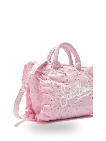 Saint Barth Vanity Mini Volant - Borse Donna - Rosa