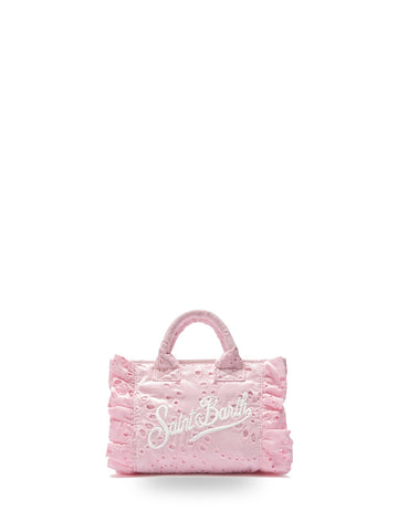 Saint Barth Vanity Mini Volant - Borse Donna - Rosa