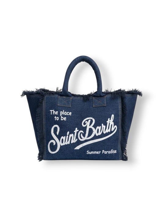 Saint Barth Vanity Rd St Barth Jouy 1045 - Borse Donna - Denim