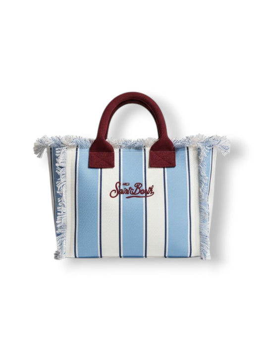 Saint Barth Vanity Rd St Barth Jouy 1045 - Borse Donna - Bianco/Celeste