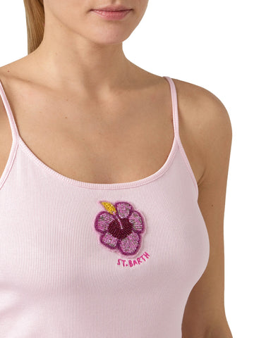 ZAIRA RIB SB STRAW 92L BEADS EMB