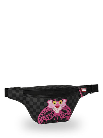 Sprayground Pink Panther Drippy Diamonds Savvy Crossbody - Borse Unisex - Multicolore