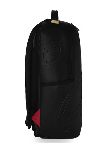 Sprayground Gold Drip Logo Dlxsv Backpack - Zaini Unisex - Nero/Oro