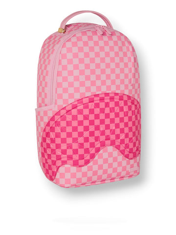 Sprayground Pink Sip Patch Dlx Sv Backpack - Zaini Unisex - Rosa