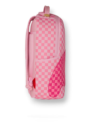 Sprayground Pink Sip Patch Dlx Sv Backpack - Zaini Unisex - Rosa