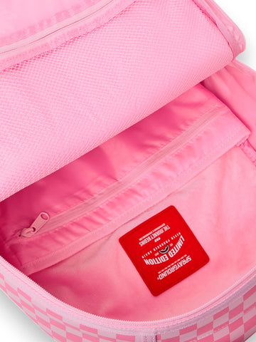 Sprayground Pink Sip Patch Dlx Sv Backpack - Zaini Unisex - Rosa