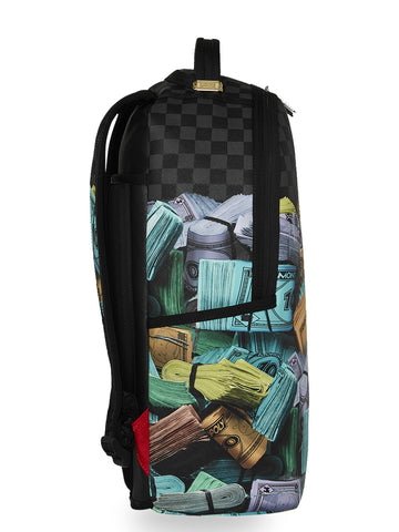Sprayground Monopoly Money Stacks Dlxsv Backpack - Zaini Unisex - Multicolore