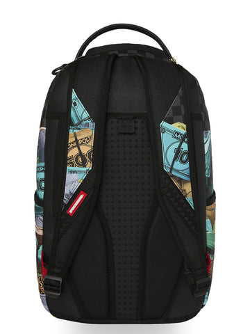 Sprayground Monopoly Money Stacks Dlxsv Backpack - Zaini Unisex - Multicolore