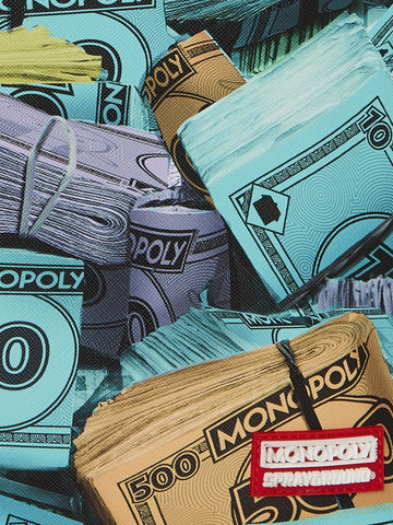 Sprayground Monopoly Money Stacks Dlxsv Backpack - Zaini Unisex - Multicolore
