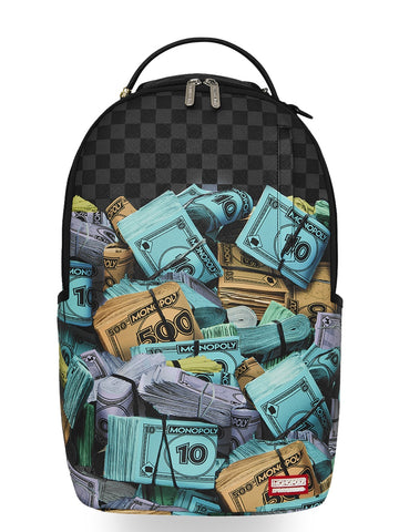 Sprayground Monopoly Money Stacks Dlxsv Backpack - Zaini Unisex - Multicolore