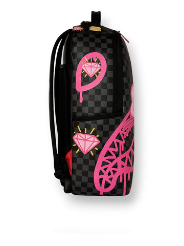 Zaino Unisex - Nero/rosa