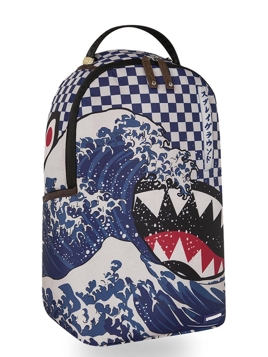 Sprayground Ichimatsu-moyo Camokawa Dlx-cotton Backpack - Zaini Unisex - Multicolore