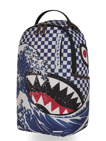 Sprayground Ichimatsu-moyo Camokawa Dlx-cotton Backpack - Zaini Unisex - Multicolore