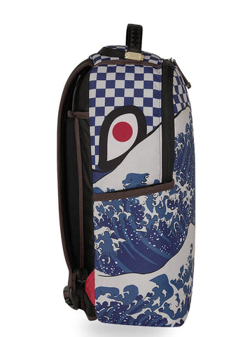 Sprayground Ichimatsu-moyo Camokawa Dlx-cotton Backpack - Zaini Unisex - Multicolore