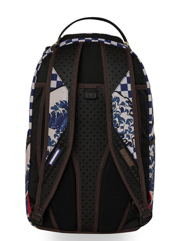Sprayground Ichimatsu-moyo Camokawa Dlx-cotton Backpack - Zaini Unisex - Multicolore