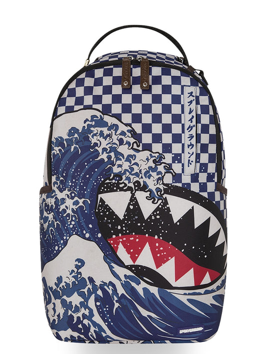 Sprayground Ichimatsu-moyo Camokawa Dlx-cotton Backpack - Zaini Unisex - Multicolore