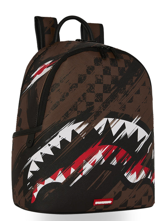 Sprayground Smeared Grunge - Zaini Unisex - Marrone
