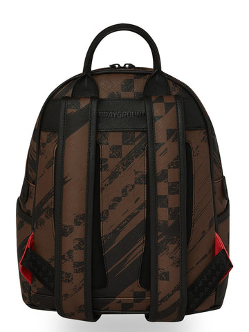 Sprayground Smeared Grunge - Zaini Unisex - Marrone