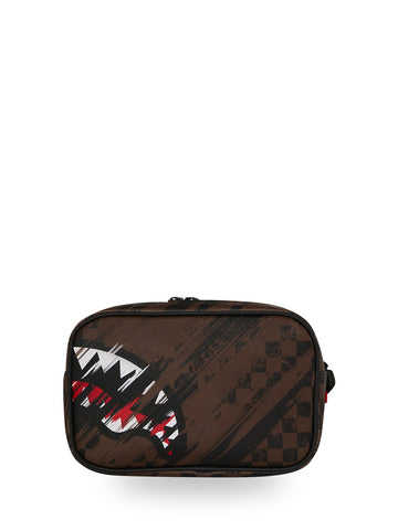 Sprayground Smeared Grunge - Borse Unisex - Marrone