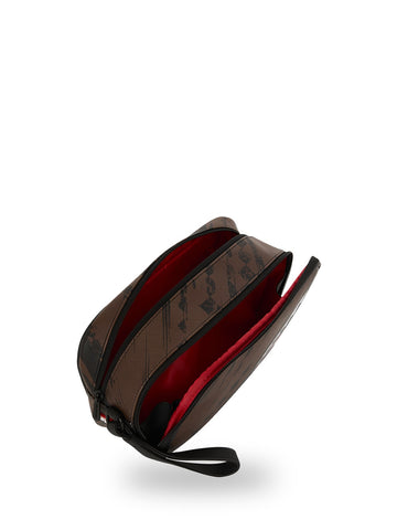 Sprayground Smeared Grunge - Borse Unisex - Marrone
