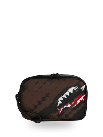 Sprayground Smeared Grunge - Borse Unisex - Marrone