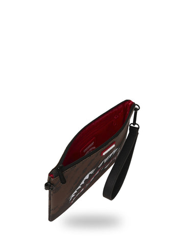 Sprayground Smeared Grunge - Borse Unisex - Marrone