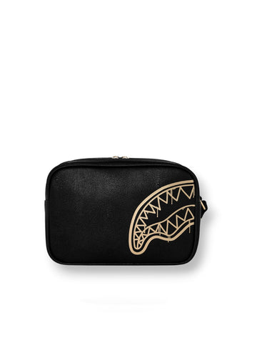 Sprayground That Gold Drap Toiletry - Borse Unisex - Nero/Oro
