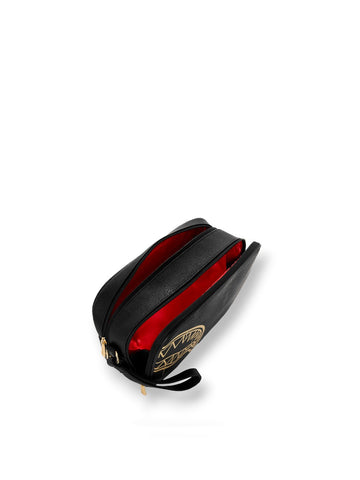 Sprayground That Gold Drap Toiletry - Borse Unisex - Nero/Oro