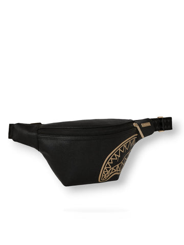 Sprayground That Gold Drap Savvy Crossbody - Borse Unisex - Nero/oro