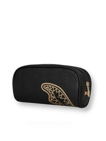 Sprayground That Gold Drap Pencil Pouch - Borsa Unisex - Nero/oro