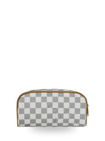 Sprayground 3am Cream Pencil Case - Borse Unisex - Grigio/beige