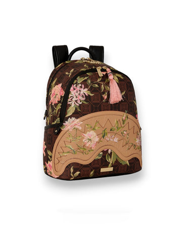Sprayground Ai Henny Floral Savage - Zaini Unisex - Marrone