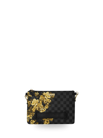 Sprayground Gold Floral Remix - Borse Unisex - Nero/oro