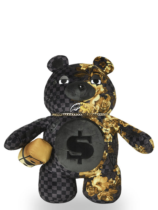 Sprayground Gold Floral Remix Moneybear - Zaini Unisex - Multicolore
