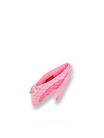 Sprayground Pink Sip Patch Crossbody Pouchette - Borse Unisex - Rosa