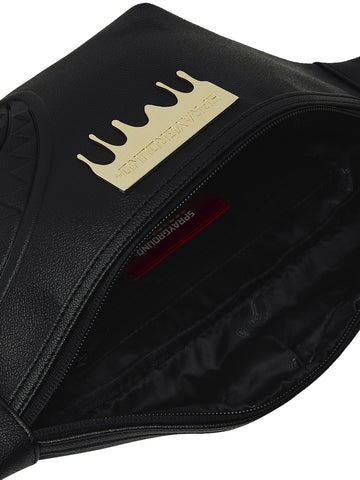 Sprayground Silver Side Drip Gold Brick - Borse Unisex - Nero/Oro