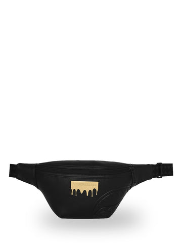 Sprayground Silver Side Drip Gold Brick - Borse Unisex - Nero/Oro