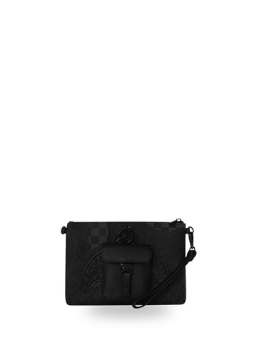 Sprayground 3am Mix Up V2 Crossbody Pouchette - Borse Unisex - Nero