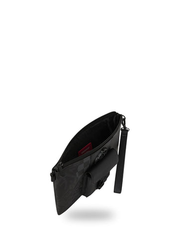 Sprayground 3am Mix Up V2 Crossbody Pouchette - Borse Unisex - Nero