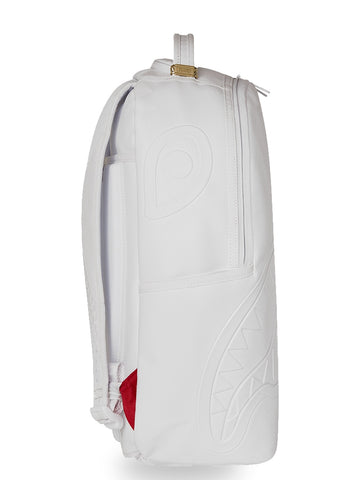 Sprayground Gold Brick Luxe White Dlxsv - Zaini Unisex - Bianco/Oro