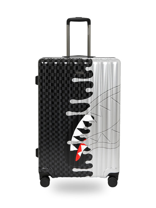 Sprayground Silver Side Drip Black Check - Home Unisex - Nero/Argento