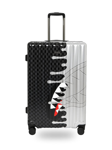 Sprayground Silver Side Drip Black Check - Home Unisex - Nero/Argento
