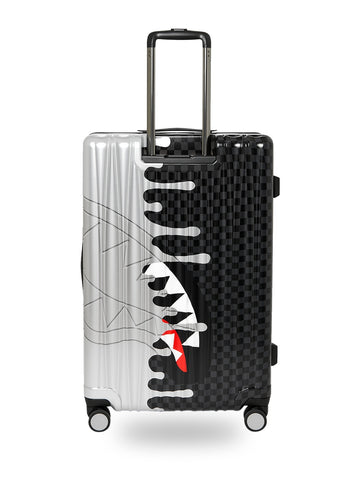 Sprayground Silver Side Drip Black Check - Home Unisex - Nero/Argento