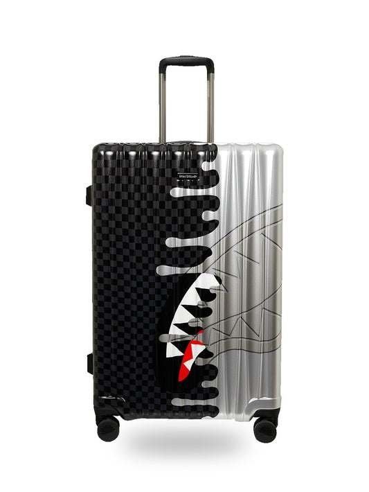 Sprayground Silver Side Drip Black Check - Home Unisex - Nero/Argento