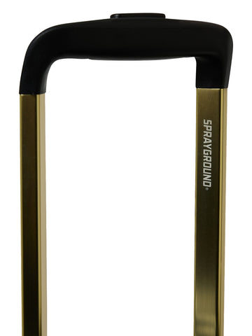 Sprayground That Gold Drap Carry-on Luggage - Home Unisex - Nero/Oro