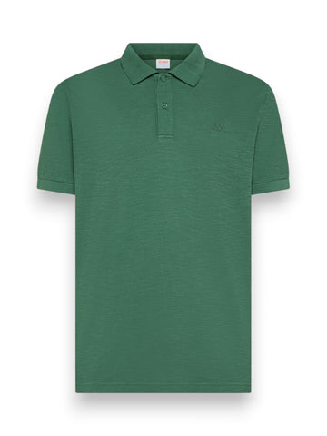 Sun68 Polo Jersey Slub S/S - T-Shirt Uomo - Muschio