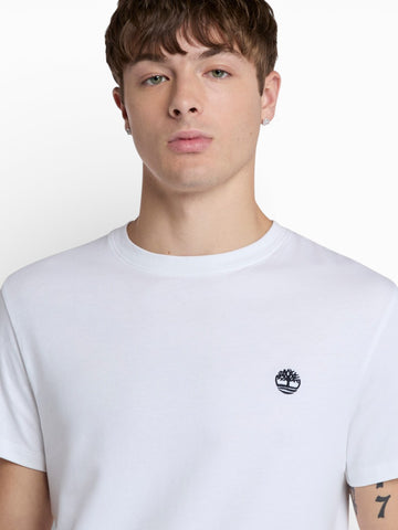 Timberland Dunstan River Short Sleeve Tee - T-Shirt Uomo - Bianco